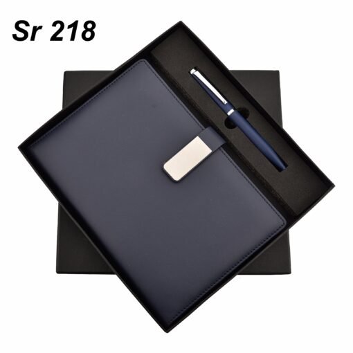 Diary and Pen Set Blue GCSR 218
