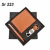 3 in 1 Wallet Set Tan GCSR 223