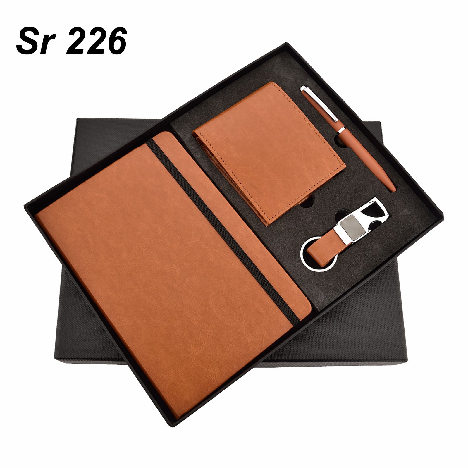 4 in 1 Diary Wallet Set Tan GCSR 226 3 4 in 1 Diary Wallet Set Tan GCSR 226