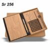 Wooden Diary, Pen & Lifetime Calendar GCSR 256