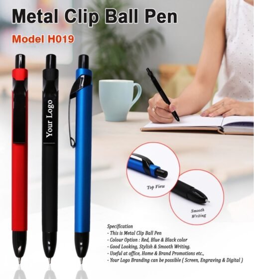 Metal Clip Ball Pen GCH 019