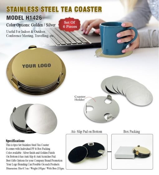 Stainless Steel Tea Coaster GCH 1426