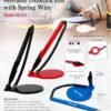 Movable Desk stick Pen With Spring Wire GCH 1708