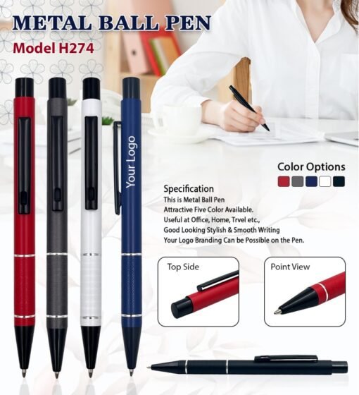 Metal Ball Pen GCH 274 4 Metal Ball Pen GCH 274