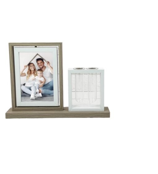 Wooden Rotating Photo Frame with Flower Stand GCH 2904 3 Wooden Rotating Photo Frame with Flower Stand GCH 2904