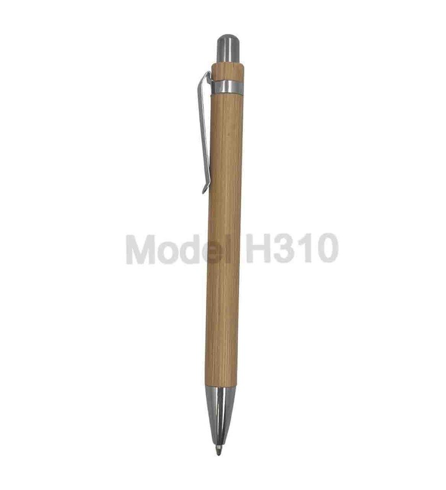Wooden Ball Pen With Metal Clip GCH 310 5 Wooden Ball Pen With Metal Clip GCH 310