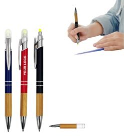 2 In 1 Wooden Highlighter Pen