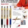 Wooden Ball Pen With Stylus GCH 312