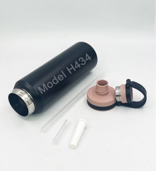 Stainless Steel Sports Vacuum Flask with Straw 600ML GCH 434