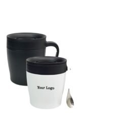 Steel Tea-Coffee Mug with Spoon GCH 716