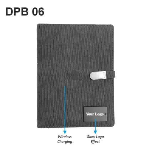 8,000 MAH Wireless Power Bank Diary GCDPB 06