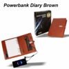 5000 MAH Power Bank Diary Brown GCDPB 08