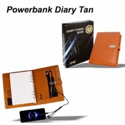 5000 MAH Power Bank Diary Tan GCDPB 09
