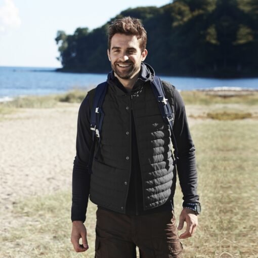 Ruffty Body Warmer- Black