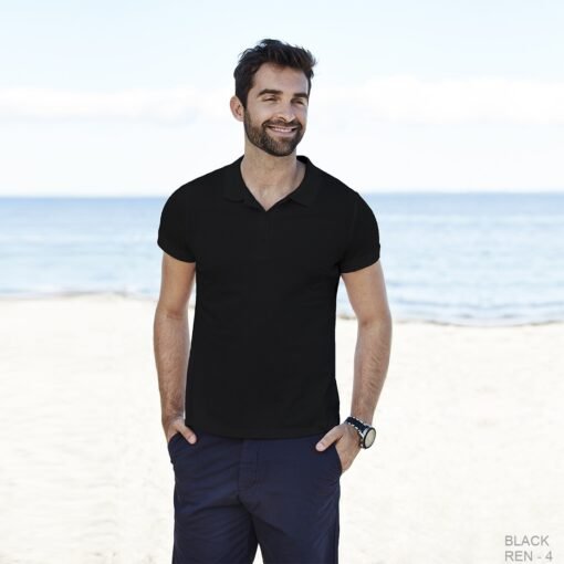 Endurance Collar T-shirt 3 Ruffty Endurance Collar T-shirt- Black