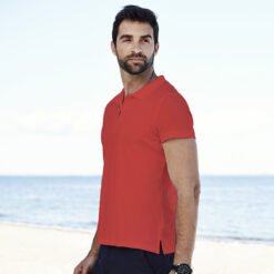 Ruffty Endurance Collar T-shirt - RED