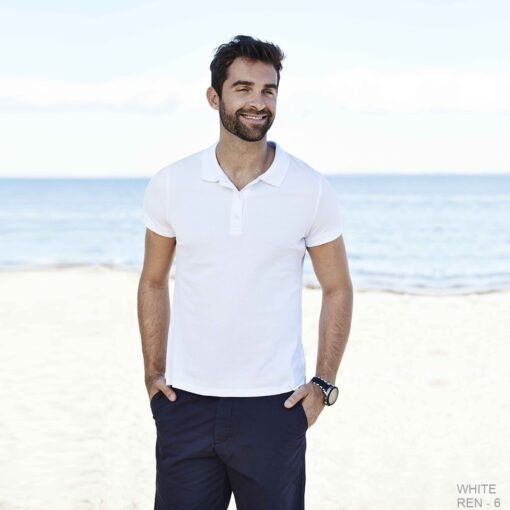 Endurance Collar T-shirt 6 Ruffty Endurance Collar T-shirt-White