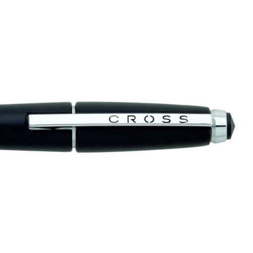 Cross AT0555-2 Edge Rollerball Pen Black with Chrome Trims