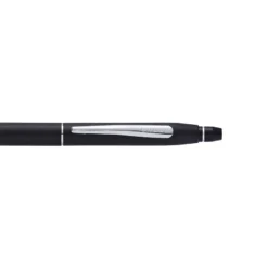 Click Classic Black Ballpoint Pen With Chrome Trims