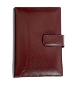 Premium Organizer Diary A5 YG1D66 0 Dark Brown
