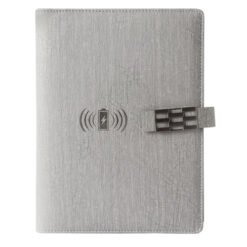 Classy Jute Grey Power bank Diary 8000MAH EK10105