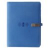 Classy Blue Jute 8000 MAH Diary Power Bank with 16gb Pendrive EK10103