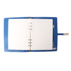 Classy Blue Jute 8000 MAH Diary Power Bank with 16gb Pendrive EK10103