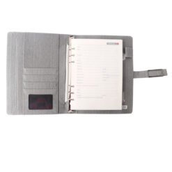 Classy Jute Grey Power bank Diary 8000MAH EK10105