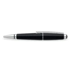 Cross AT0555-2 Edge Rollerball Pen Black with Chrome Trims