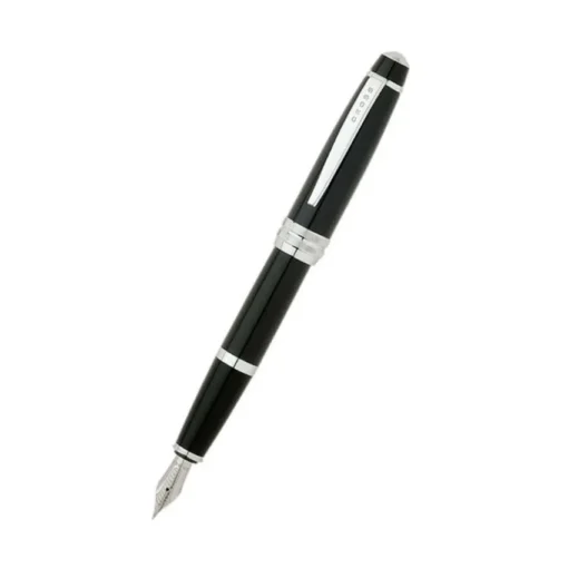 Cross AT0456-7MS Bailey Fountain Pen Medium Black