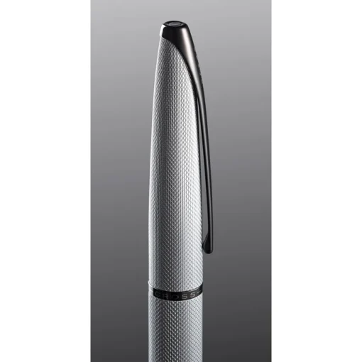 Cross 882-43 ATX Ballpoint Pen Brushed Chrome With Black Trims