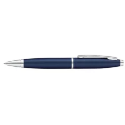 Cross AT0112-18 Calais Matte Metallic Ballpoint Pen Midnight Blue