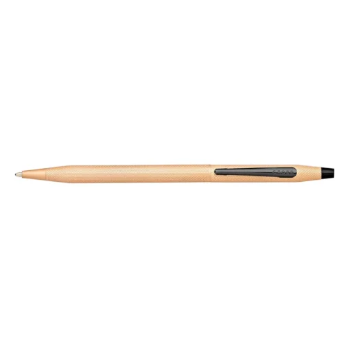 Cross AT0082-123 Classic Century Ballpoint Pen Brushed Rose Gold with Black Trims