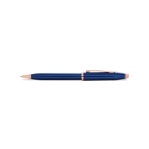 Cross AT0082Wg-138 Century II Translucent Lacquer Ballpoint Pen Cobalt Blue