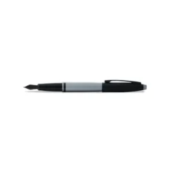 Cross AT0116-26MJ Calais Lacquer Fountain Pen Gray And Black