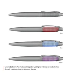 Cross Lumina Lacquer Light-up Ballpoint Pen Titanium Grey
