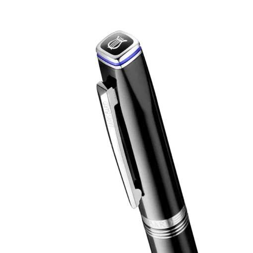 Gift Set Lapis Bard Contemporary Ballpoint Pen With Mayfair Credit Card Holder Black With Chrome Trims