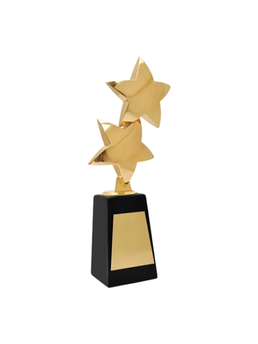 Two Gold stars Trophy GCZ 1046
