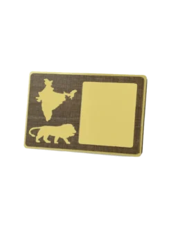 India Map with Lion Logo Memento GCZ 1100