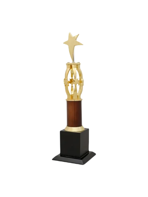Four pillars holding a Star Trophy GCZ 1107