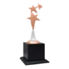 Three Stars Metal Trophy GCZ 1115 1 Three Stars Metal Trophy GCZ 1115
