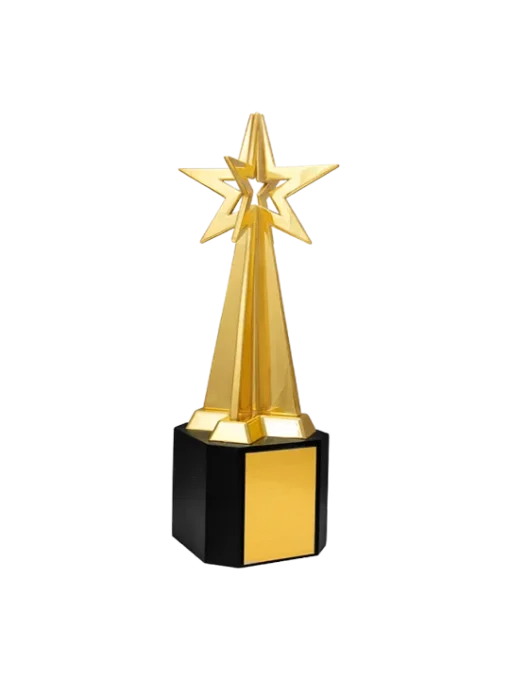 Multidimensions Star shaped Trophy GCZ 1118