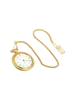 Gold Plated Table Clock GCZ 299