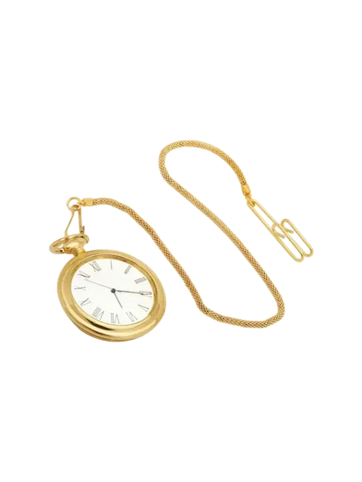 Gold Plated Table Clock GCZ 299