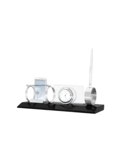 Desktop Organiser with Clock and Mobile Stand with Pen GCZ 403