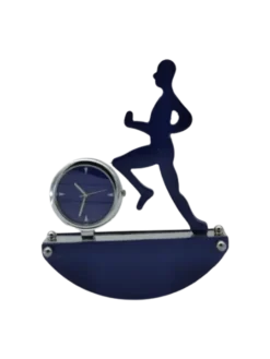 Man Running Desk Clock GCZ 513