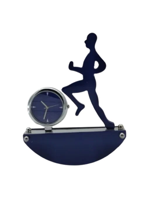 Man Running Desk Clock GCZ 513