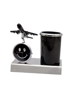 Desktop Clock with an Airplane GCZ 525