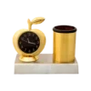 Apple shape Display Clock with Pen Stand GCZ 526
