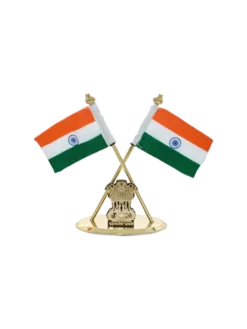 Indian Flag with National Emblem GCZ 573